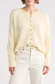 CeCe Stripe Cardigan