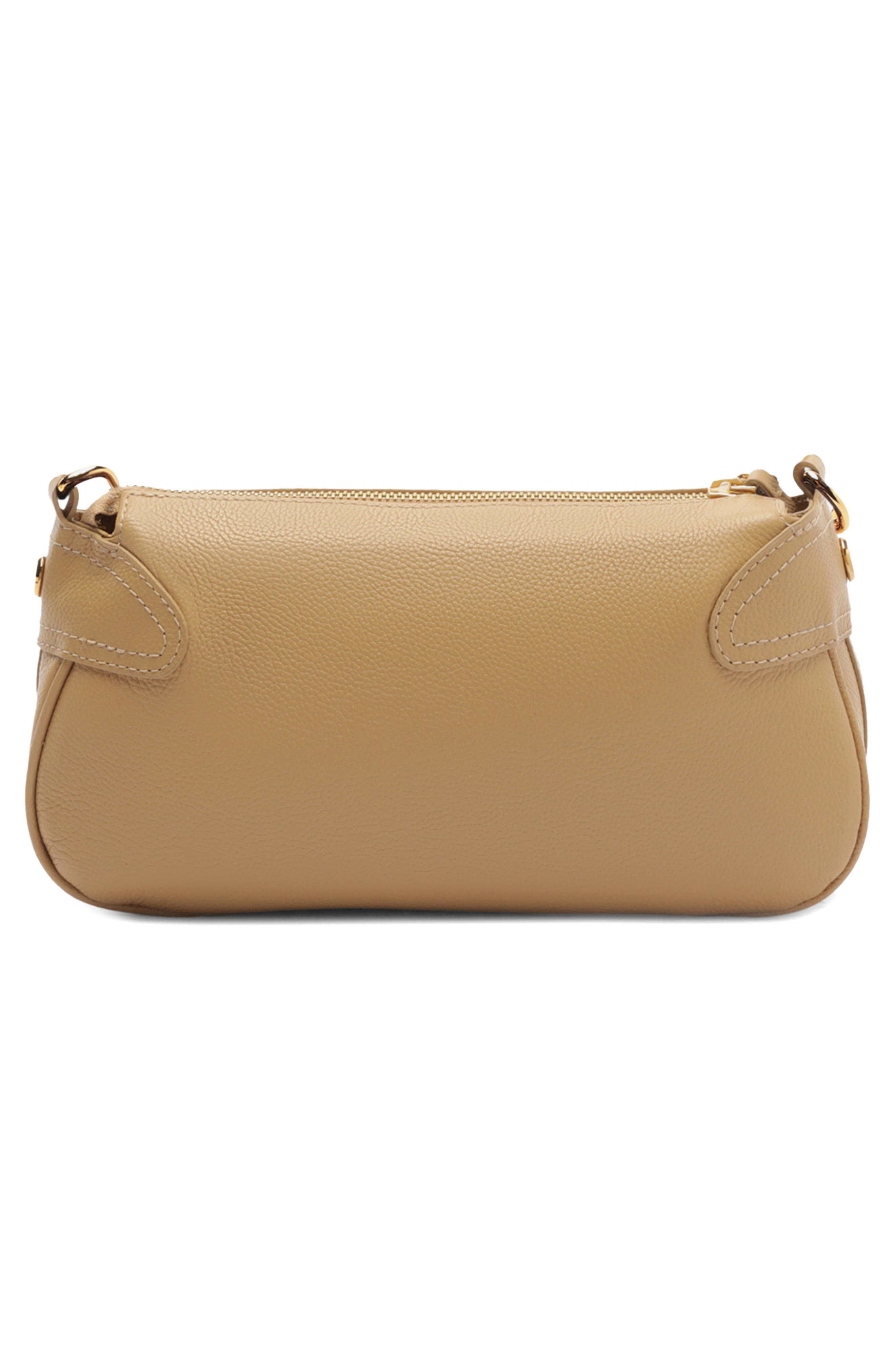 Arezzo Small Elena Leather Crossbody Bag, Alternate, color, 