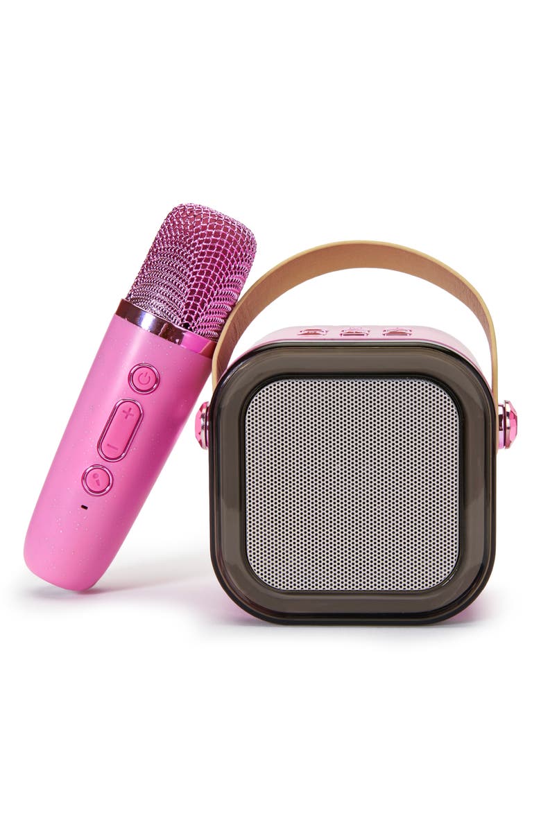 FAO Schwarz Bluetooth Karaoke Toy, Main, color, Light/ Pastel Pink