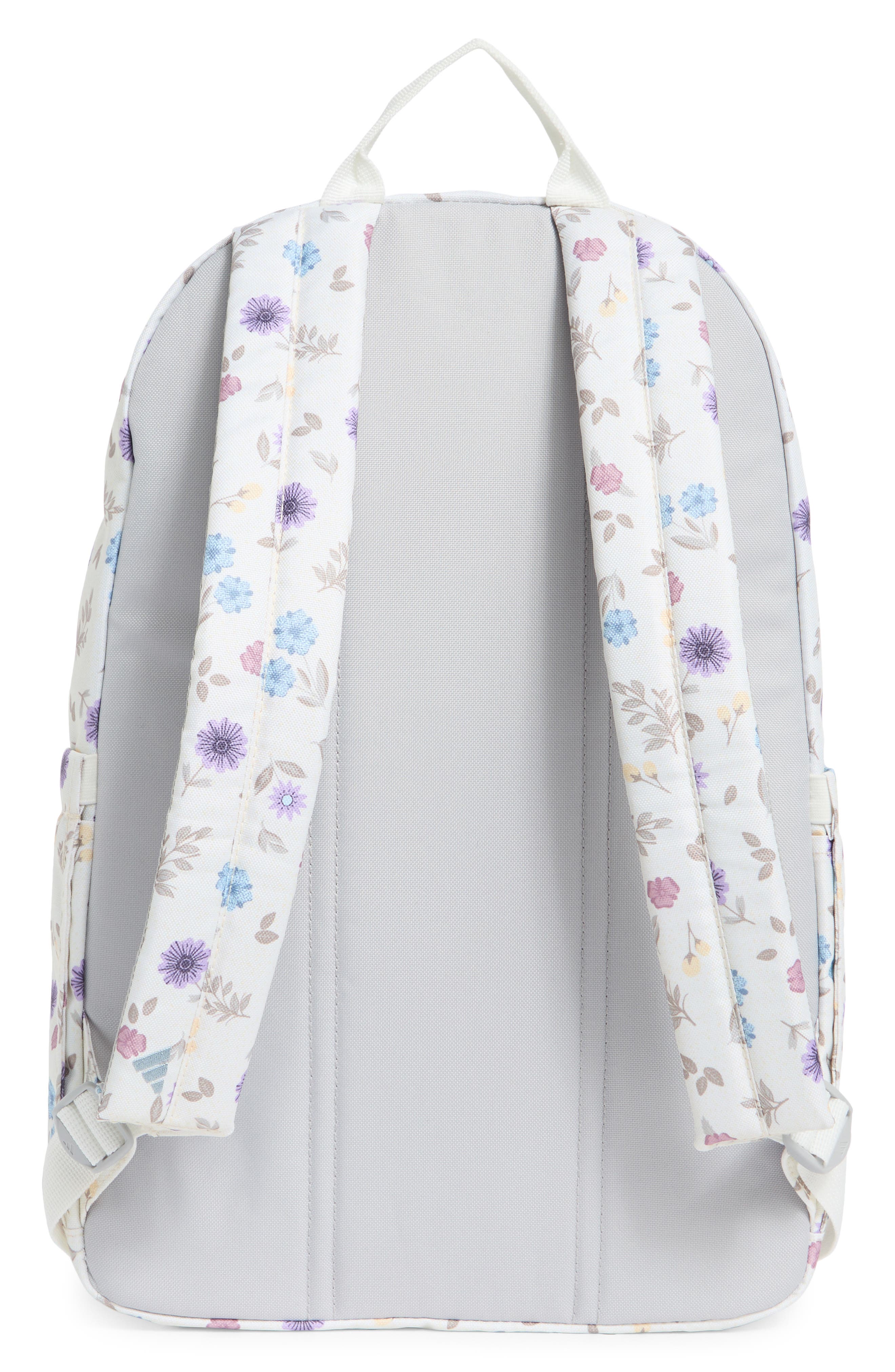 adidas Lineage Backpack, Alternate, color, In Bloom Floral Warm Vanilla