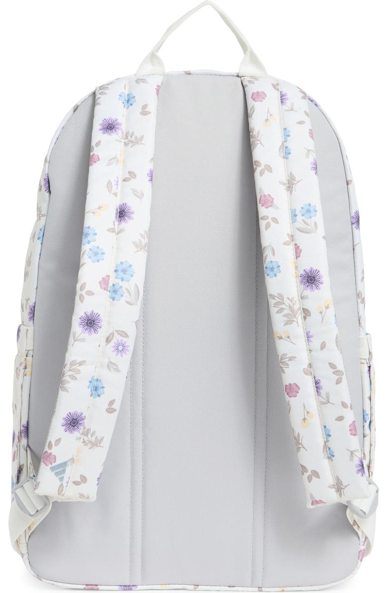 adidas Lineage Backpack, Alternate, color, In Bloom Floral Warm Vanilla