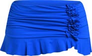 La Blanca Island Goddess Ruffle Skirted Bikini Bottoms
