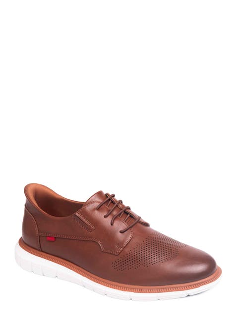 Edward Street Hands Free Technology Leather Perforated Oxford