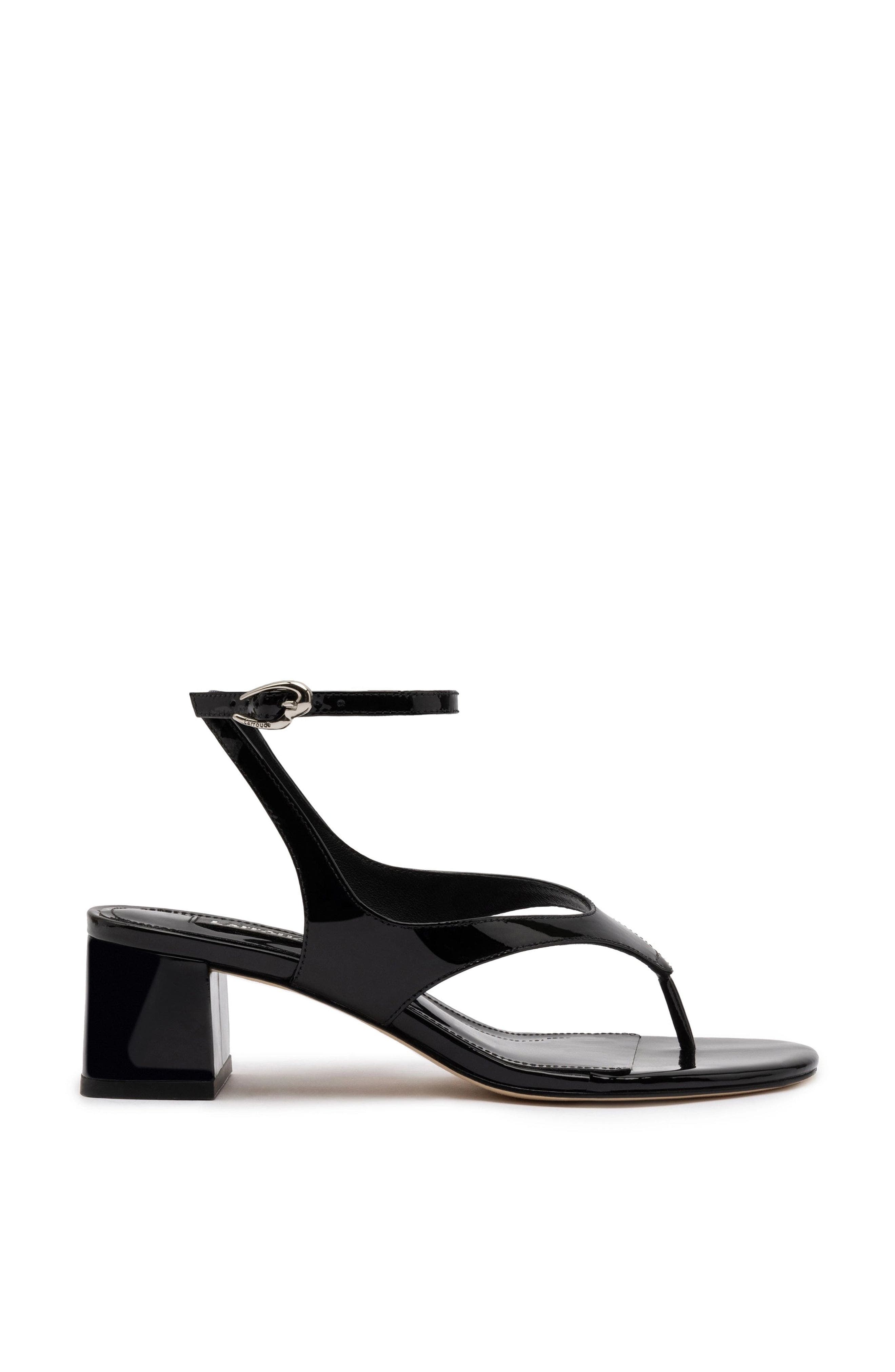 Larroudé Gaia Block Sandal, Main, color, 