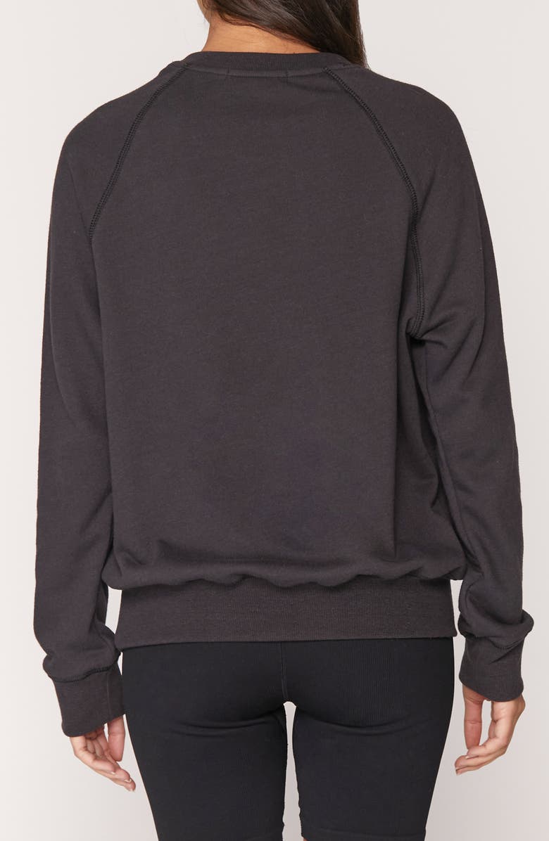 Spiritual Gangster Varsity Old School Sweatshirt, Alternate, color, 