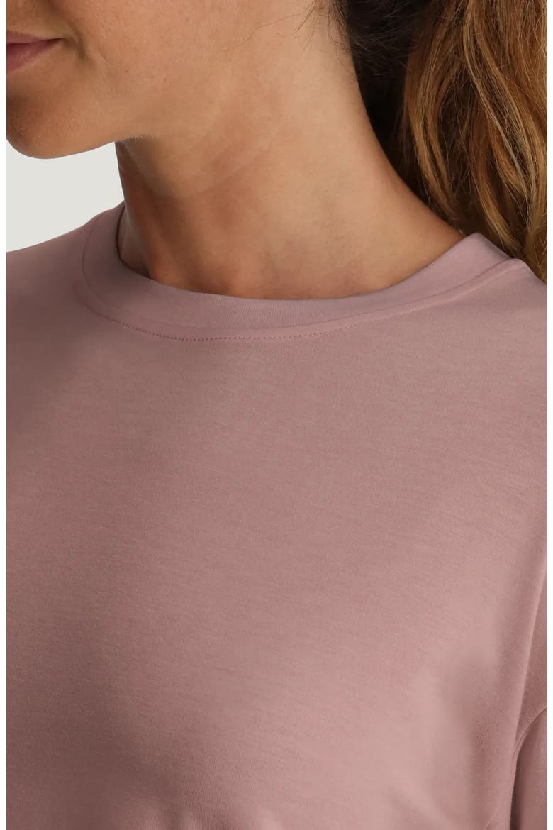 Shade Crossover Long Sleeve Top, Alternate, color, FIG