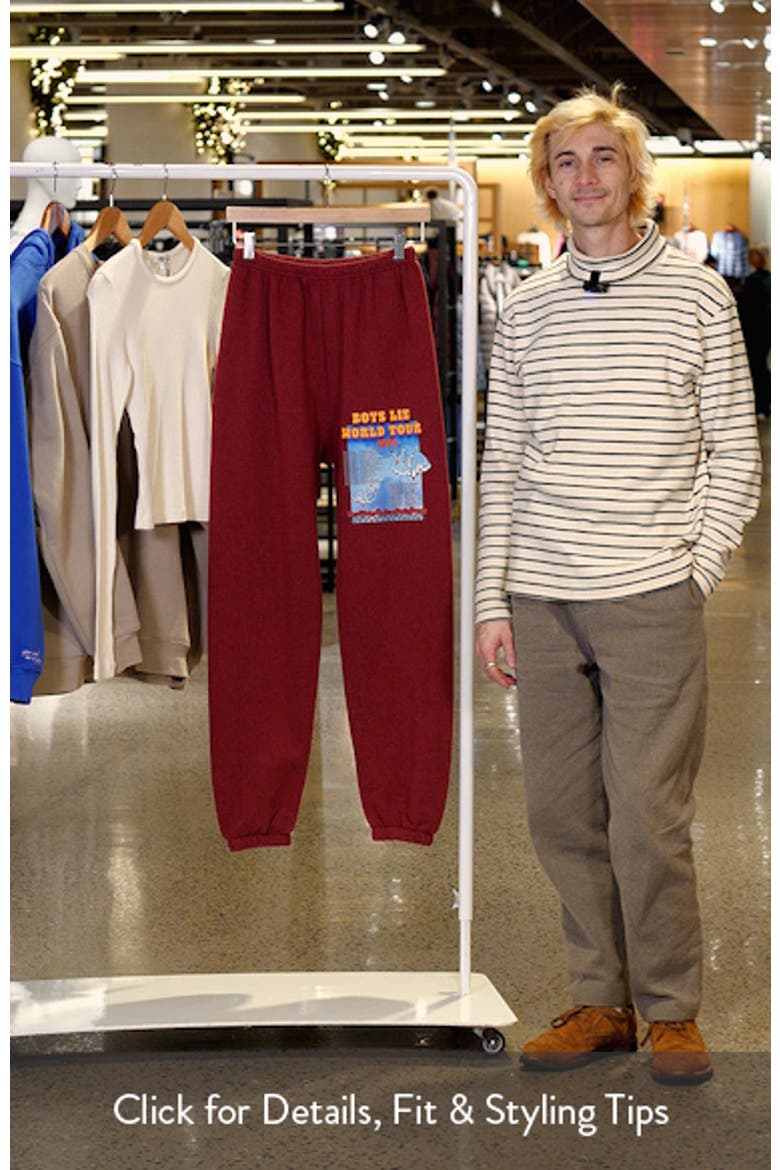 Wolrd Tour Round 2 Kimmy Graphic Sweatpants video