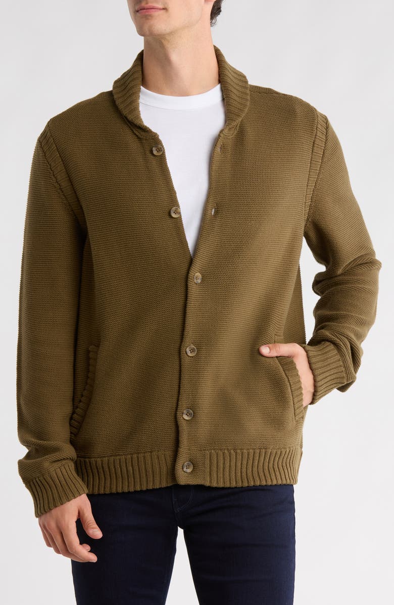PAIGE Stein Cardigan, Main, color, Bronze Birch