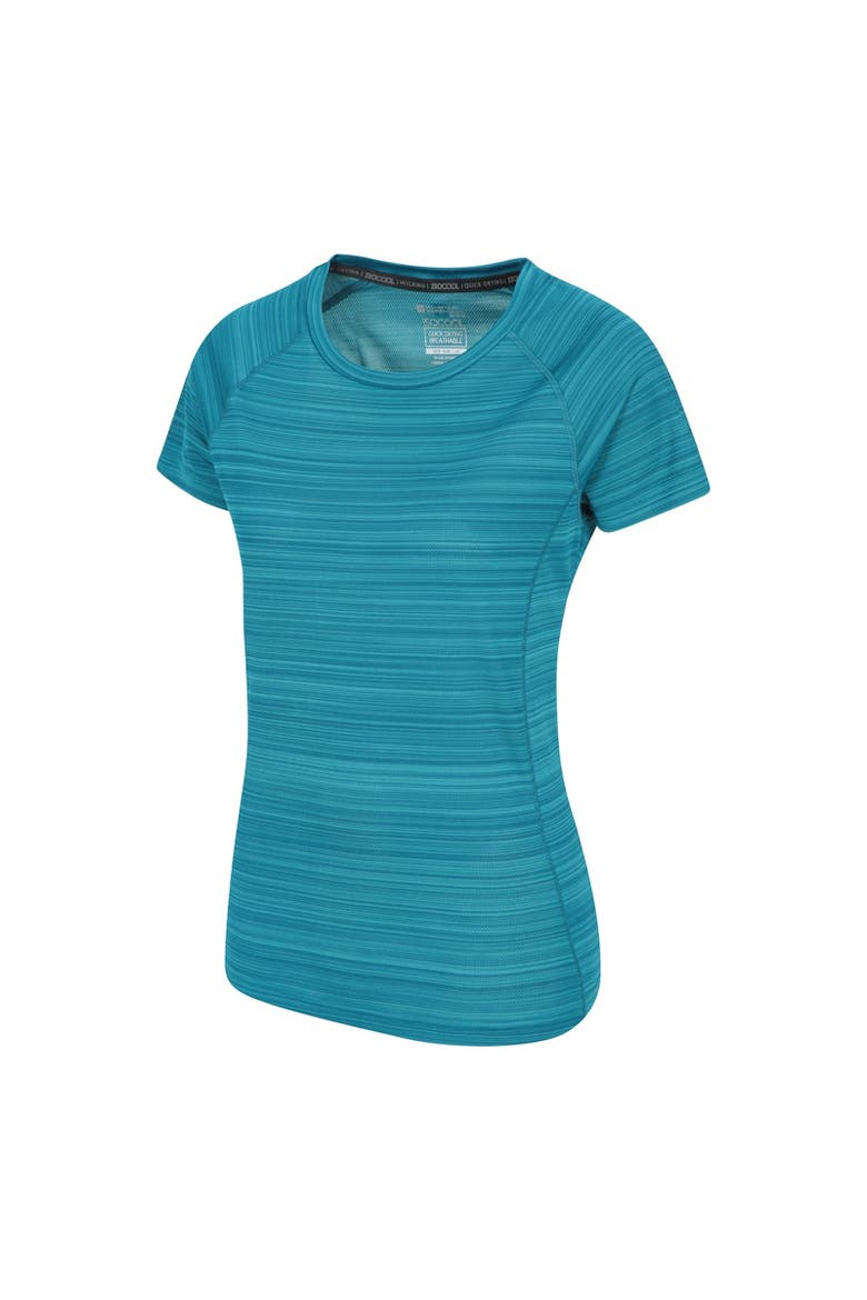 Endurance Striped T-shirt, Alternate, color, Teal