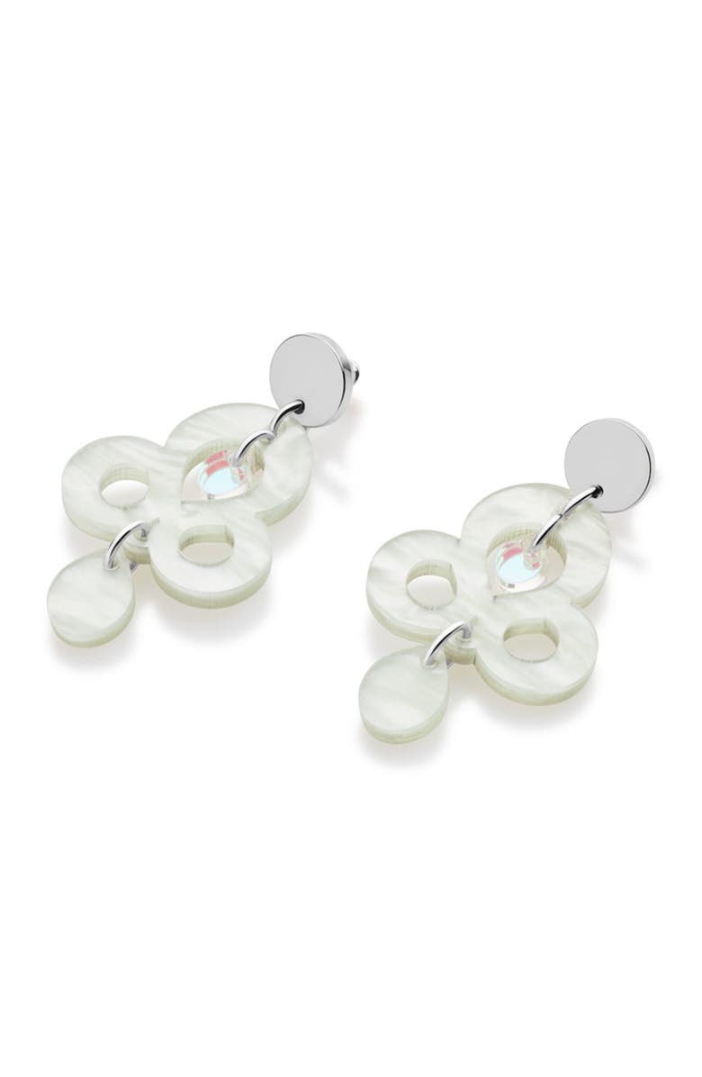 Toolally Mini Batik Earrings - Regent Green, Alternate, color, Regent Green