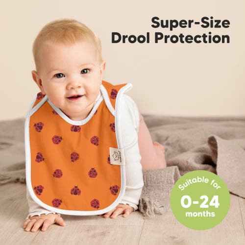 KEABABIES KEABABIES 8-PACK HALLO DROOL BIBS