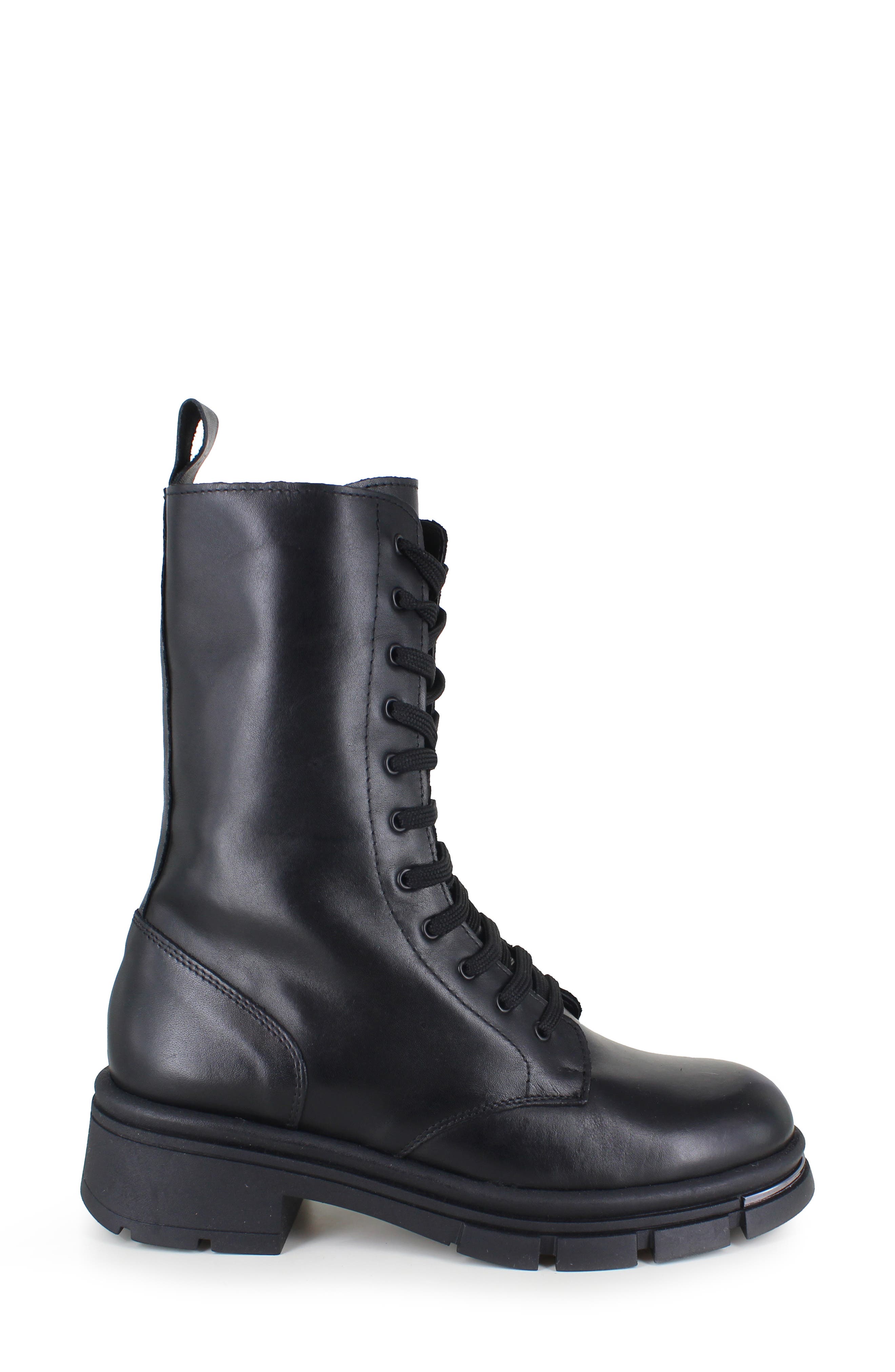 ZIGI Magda Lug Sole Bootie, Alternate, color, Black