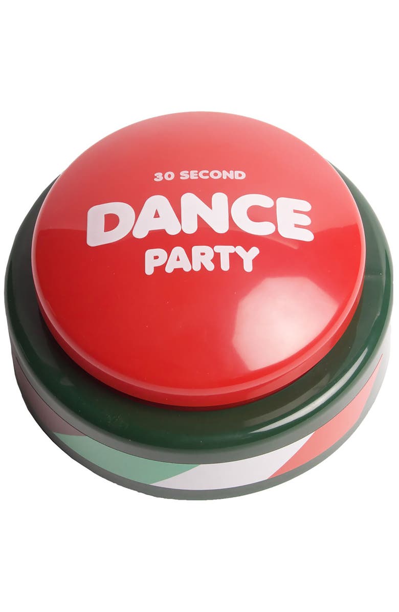30 Second Dance Party The Holiday Button, Main, color, Multicolored