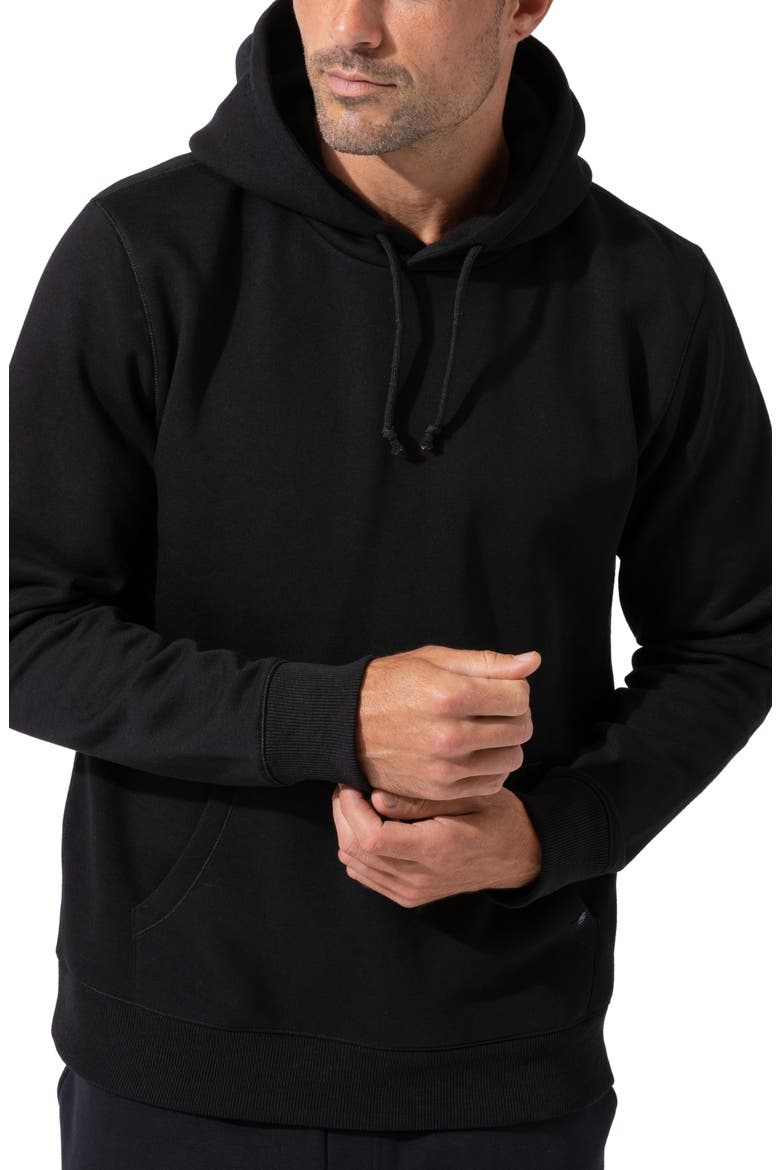 Invincible Fleece Hoodie, Main, color, BLACK