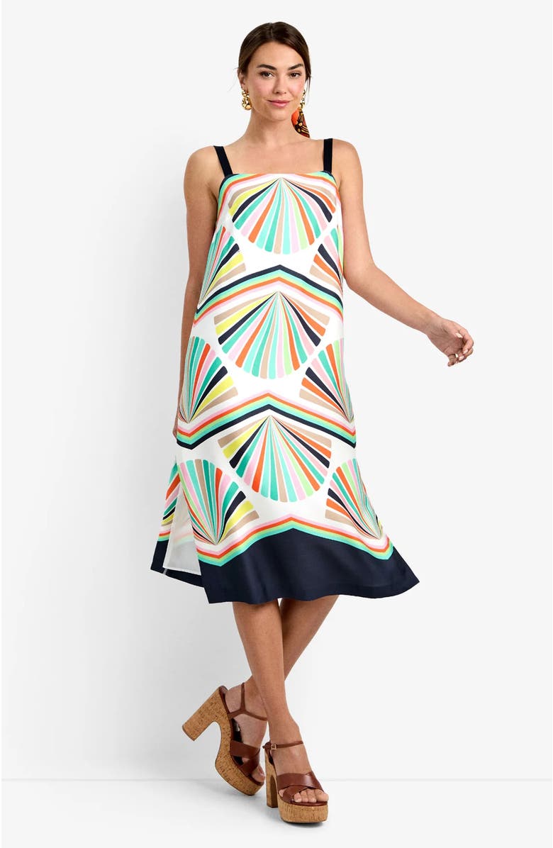 Trina Turk Bayside Dress, Main, color, Coppelia