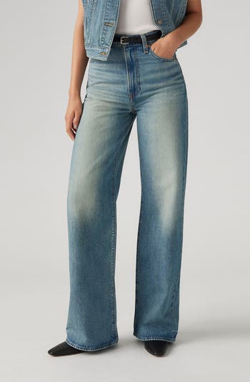 Ribcage High Waist Wide Leg Jeans