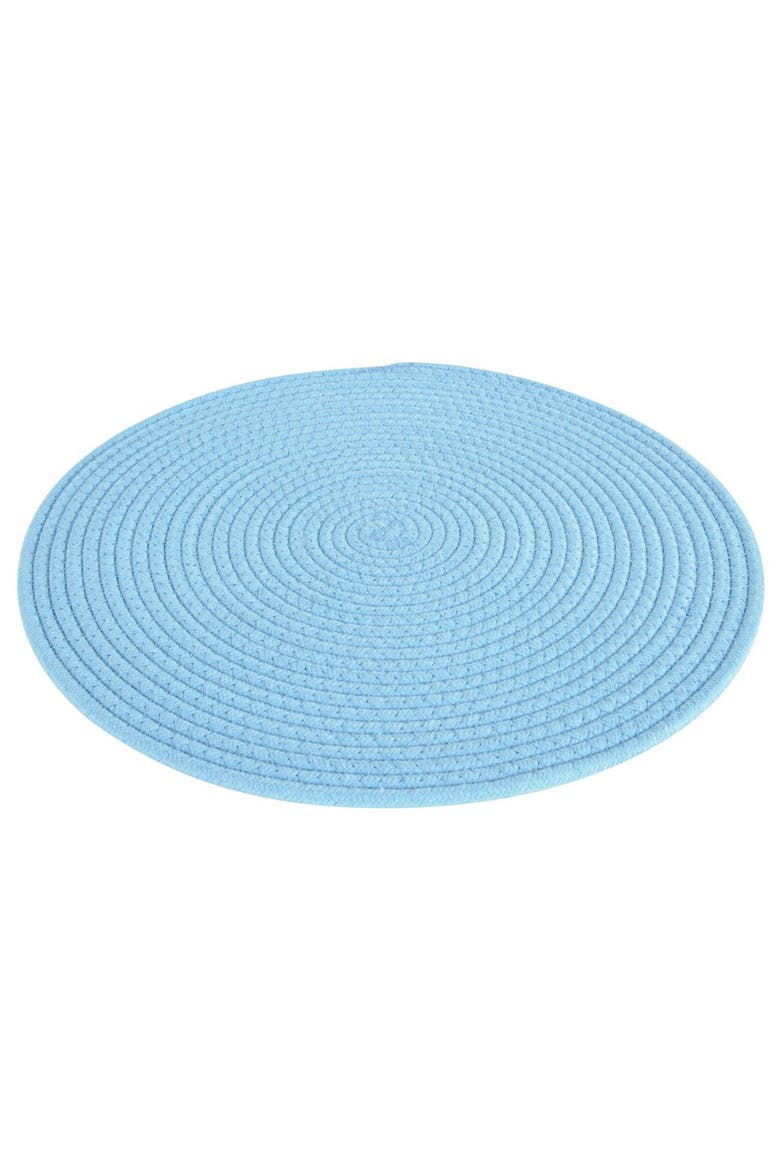 Flex Spot Woven Mat - Blue - Set of 6, Alternate, color, Blue