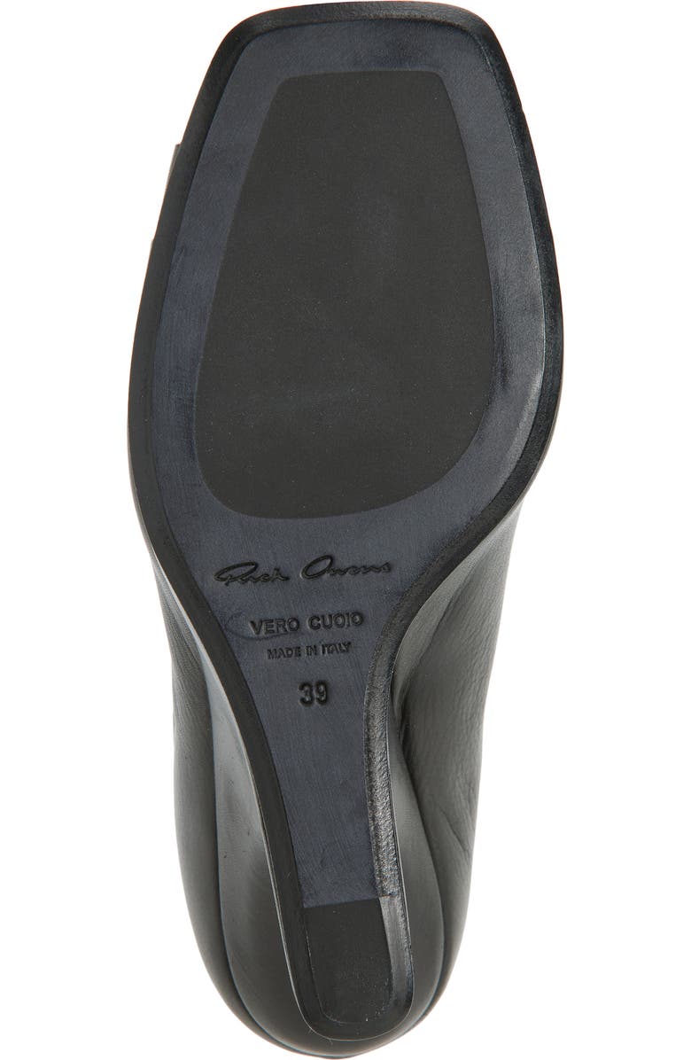 Rick Owens Cantilever Sandal, Alternate, color, Black