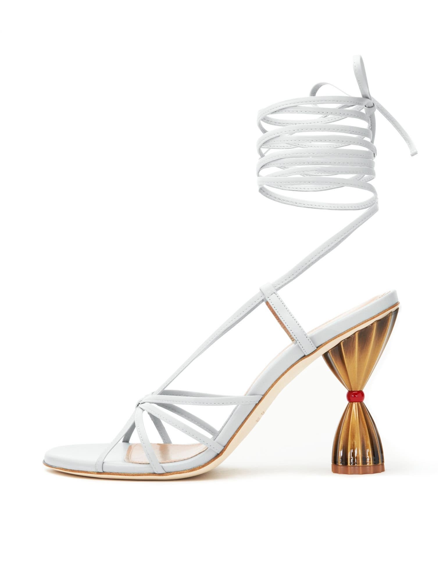 Saba Sandal, Alternate, color, White