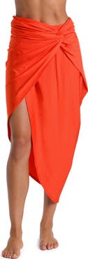 Sunshine 79 Solids Convertible Faux Wrap