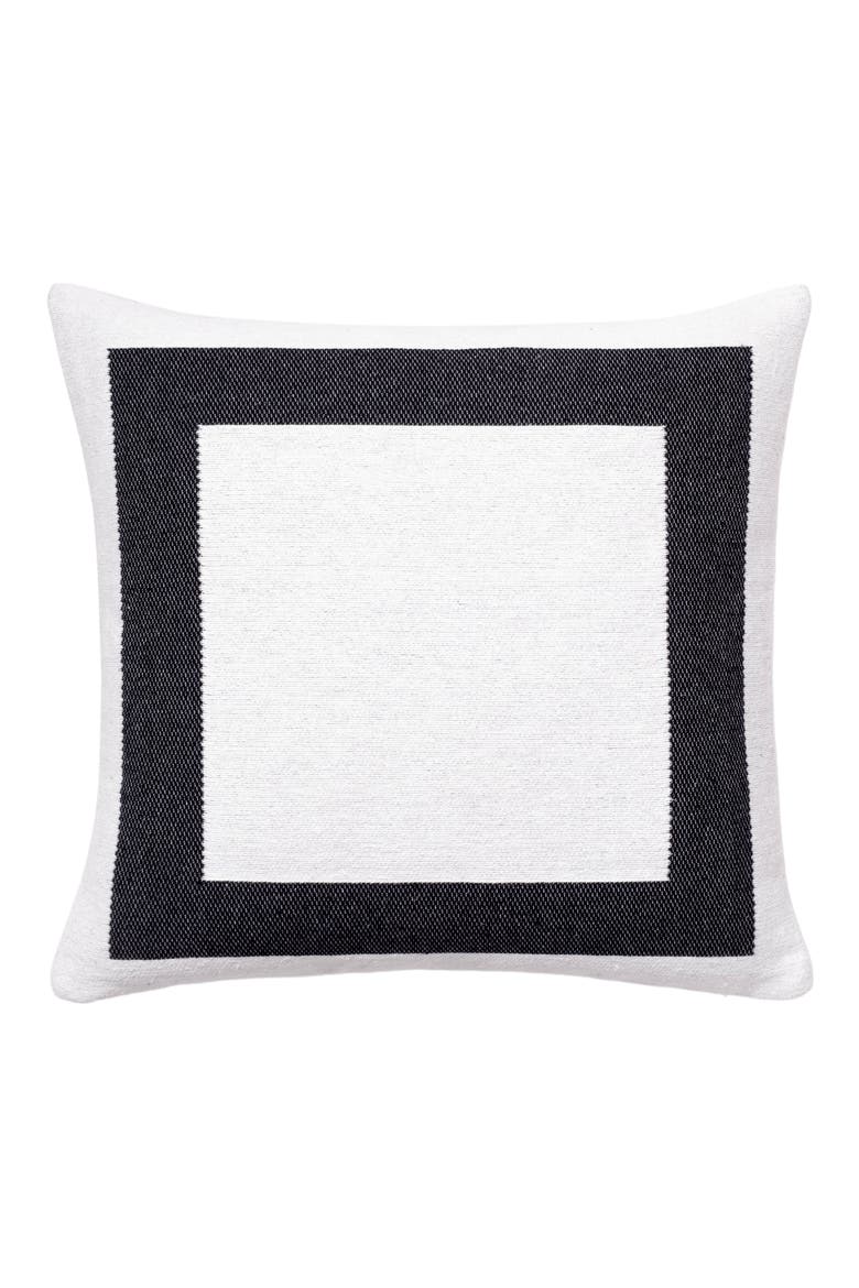 Tuxedo Decorative Throw Pillow, Main, color, WHITE