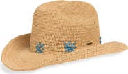 Brixton Odessa Packable Straw Cowboy Hat