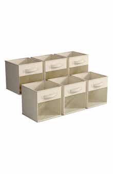 6-Pack Window Storage Cubes
