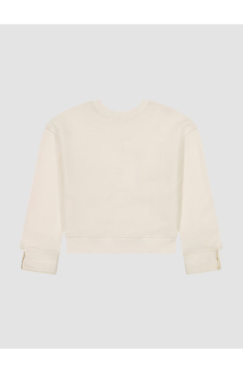 ZZDNU DL1961 Premium Denim Edie Crop Shirt Manilla, Alternate, color, Manilla