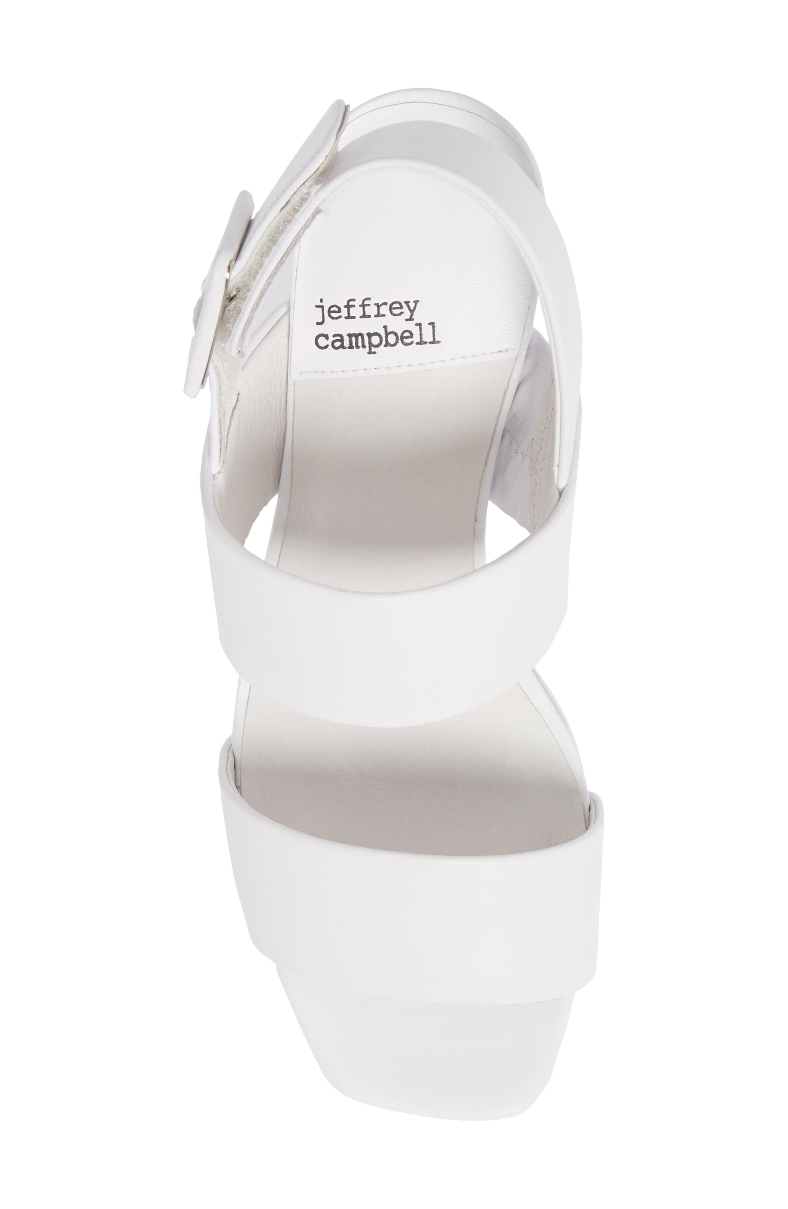 Ammaly Platform Slingback Sandal, Alternate, color, WHITE