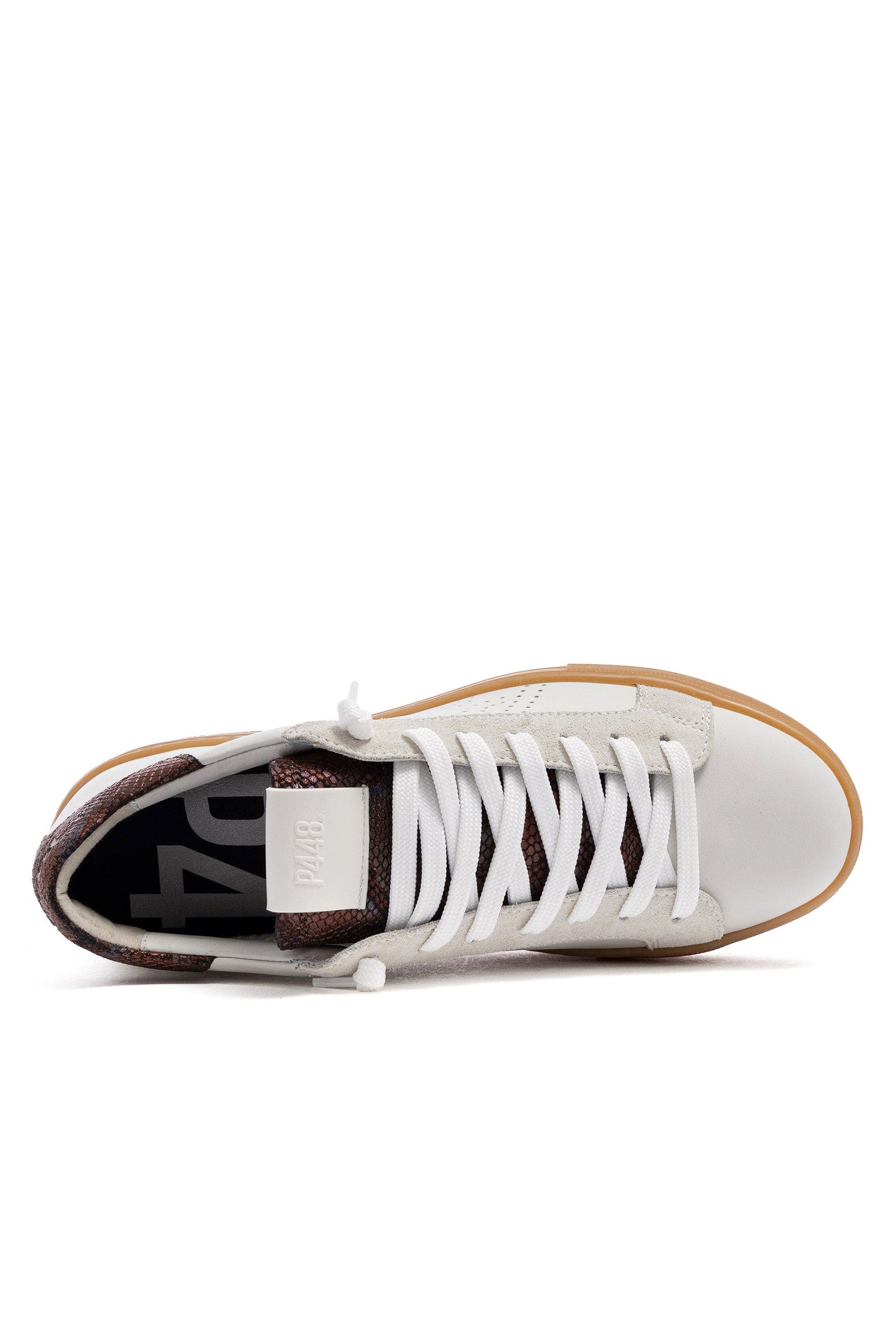 P448 Thea Platform Sneaker, Alternate, color, Pearl White