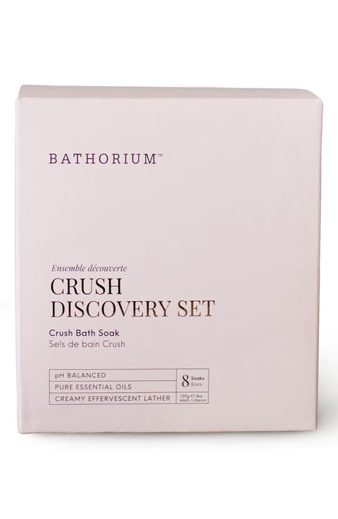 Crush 8-Pack Discovery Bath Soak Set