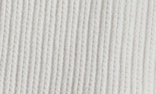Andrew Marc Mock Neck Cap Sleeve Sweater In Cream