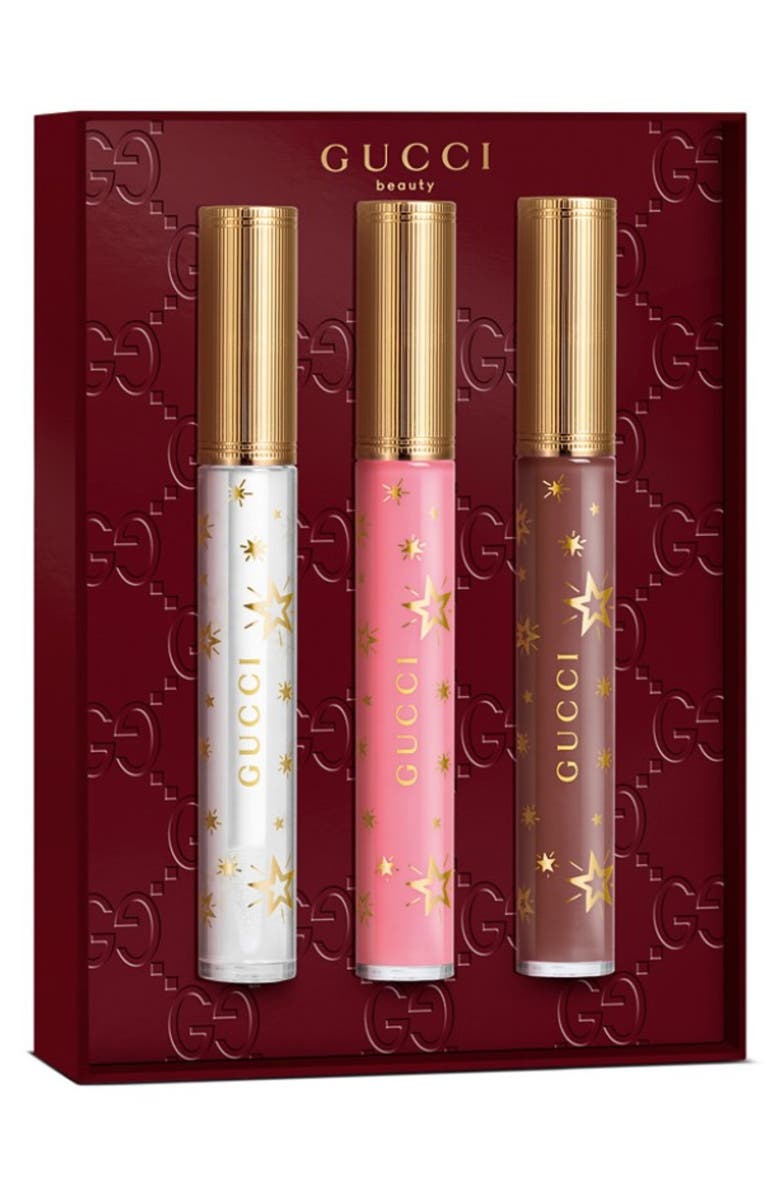 Gucci Lip Gloss Set (Limited Edition) $126 Value, Main, color, 