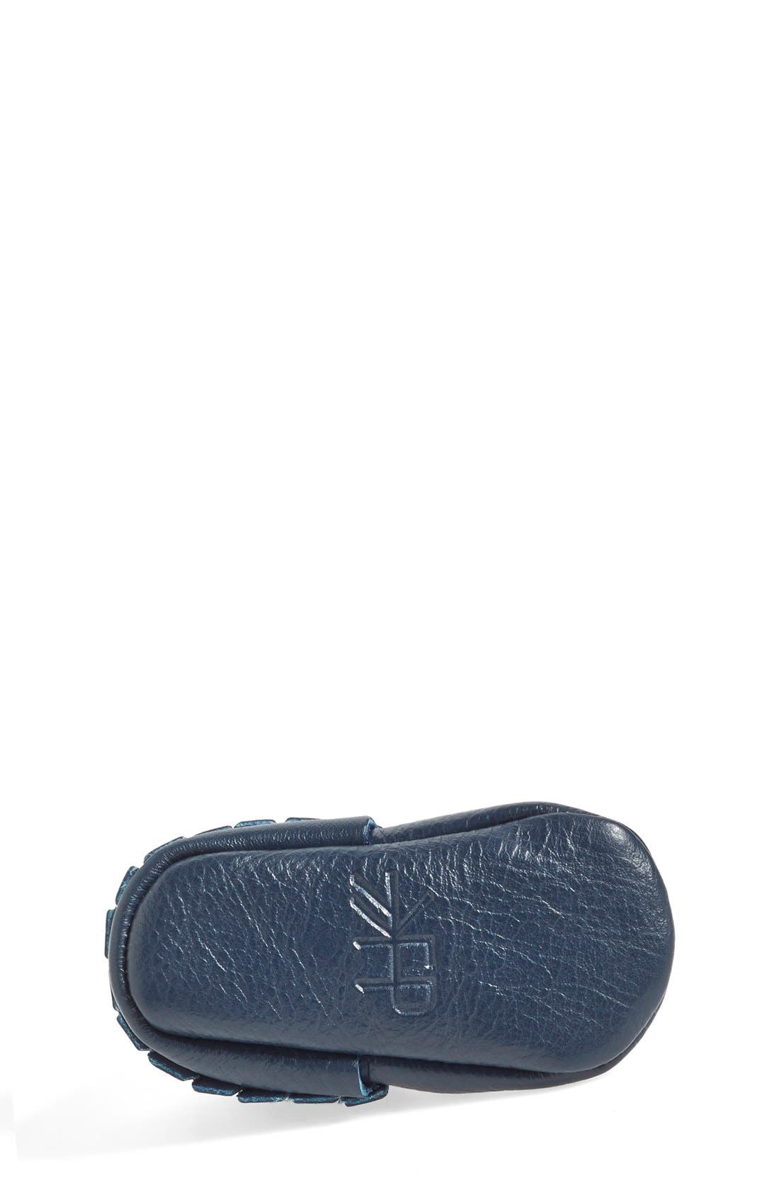Leather Moccasin, Alternate, color, FLEET WEEK