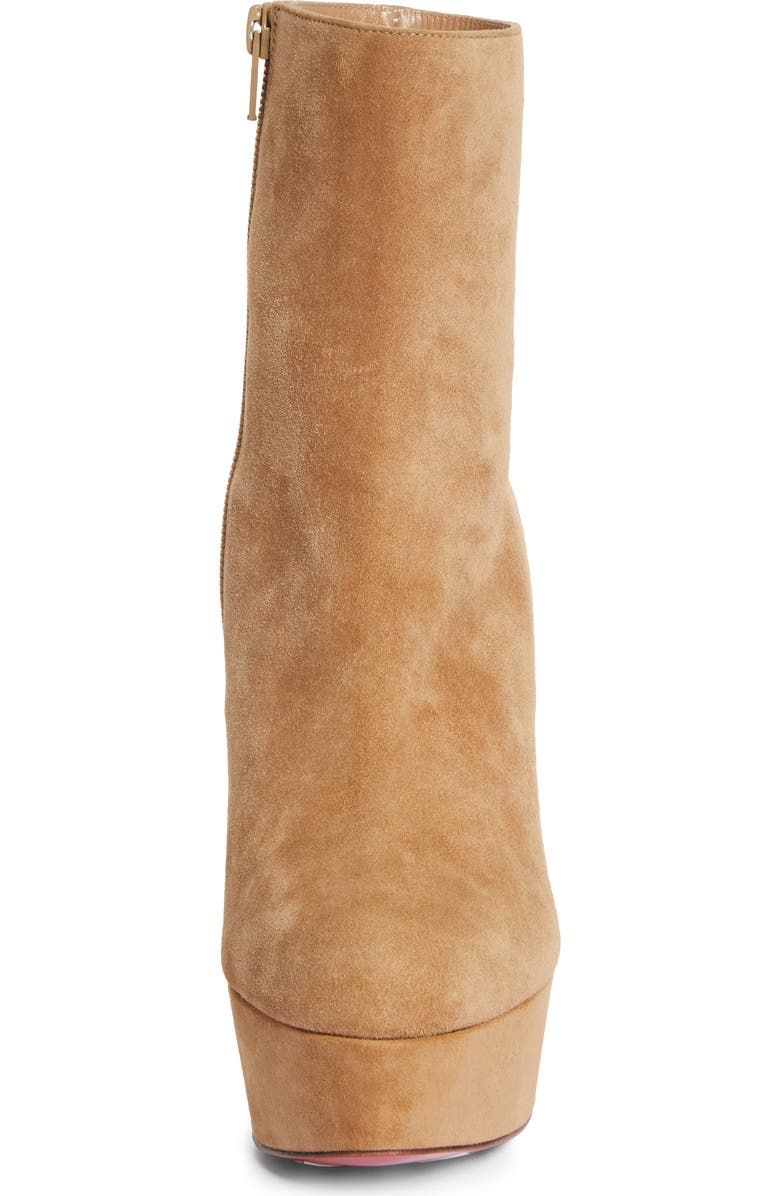 Christian Louboutin Loo Platform Bootie, Alternate, color, Lionne
