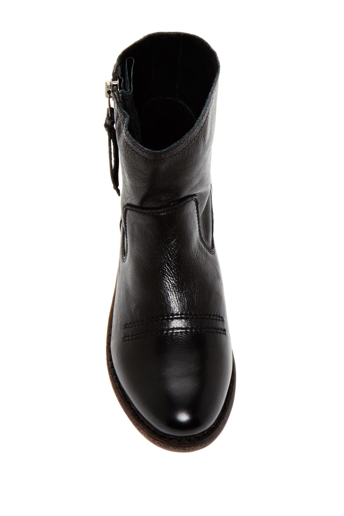 Blackstone Side Zip Leather Boot, Alternate, color, 