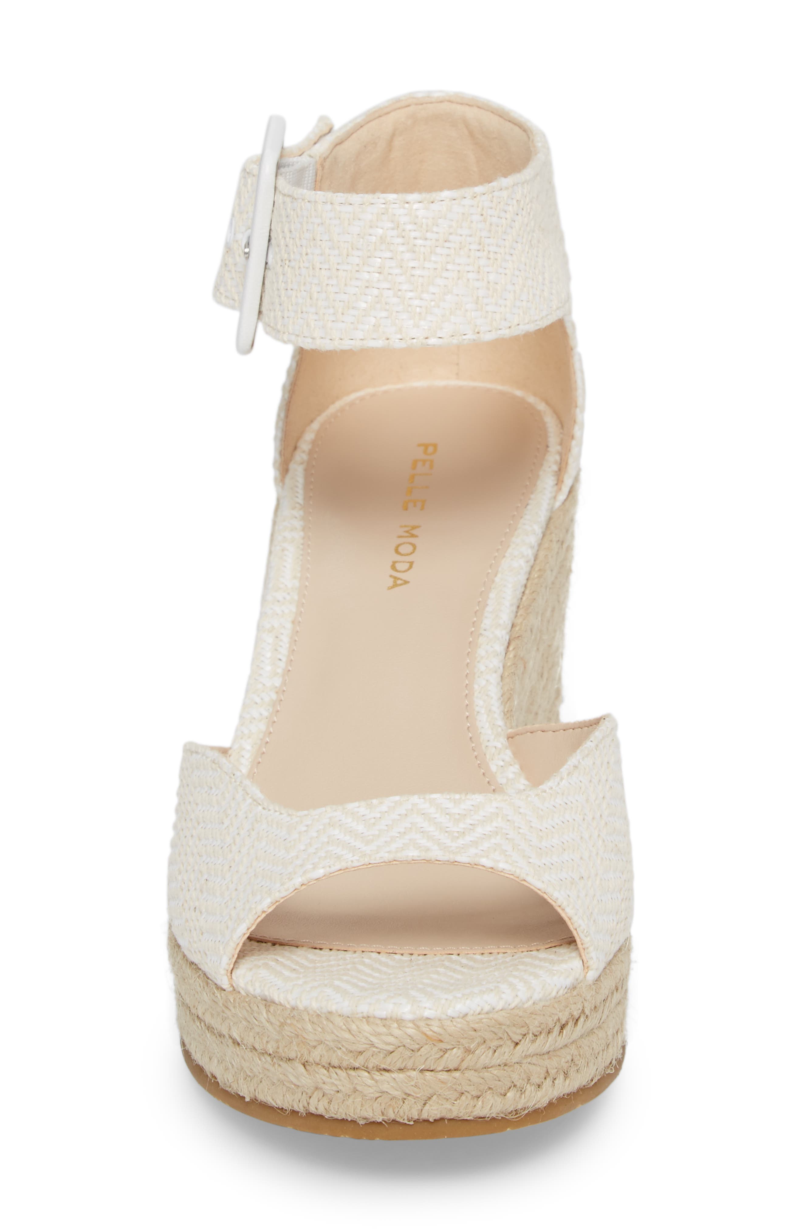 Pelle Moda Kauai Platform Wedge Sandal, Alternate, color, 