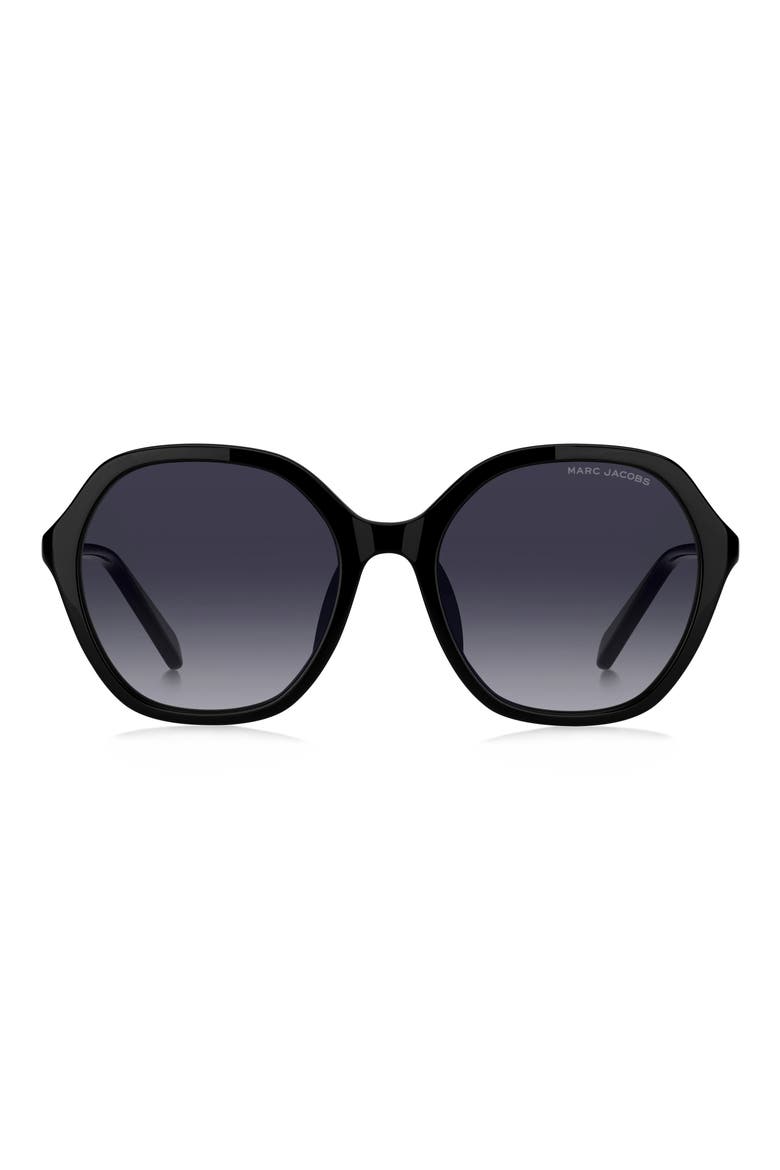 MARC 728/F/S 55mm Gradient Geometric Sunglasses, Main, color, 0807-9O