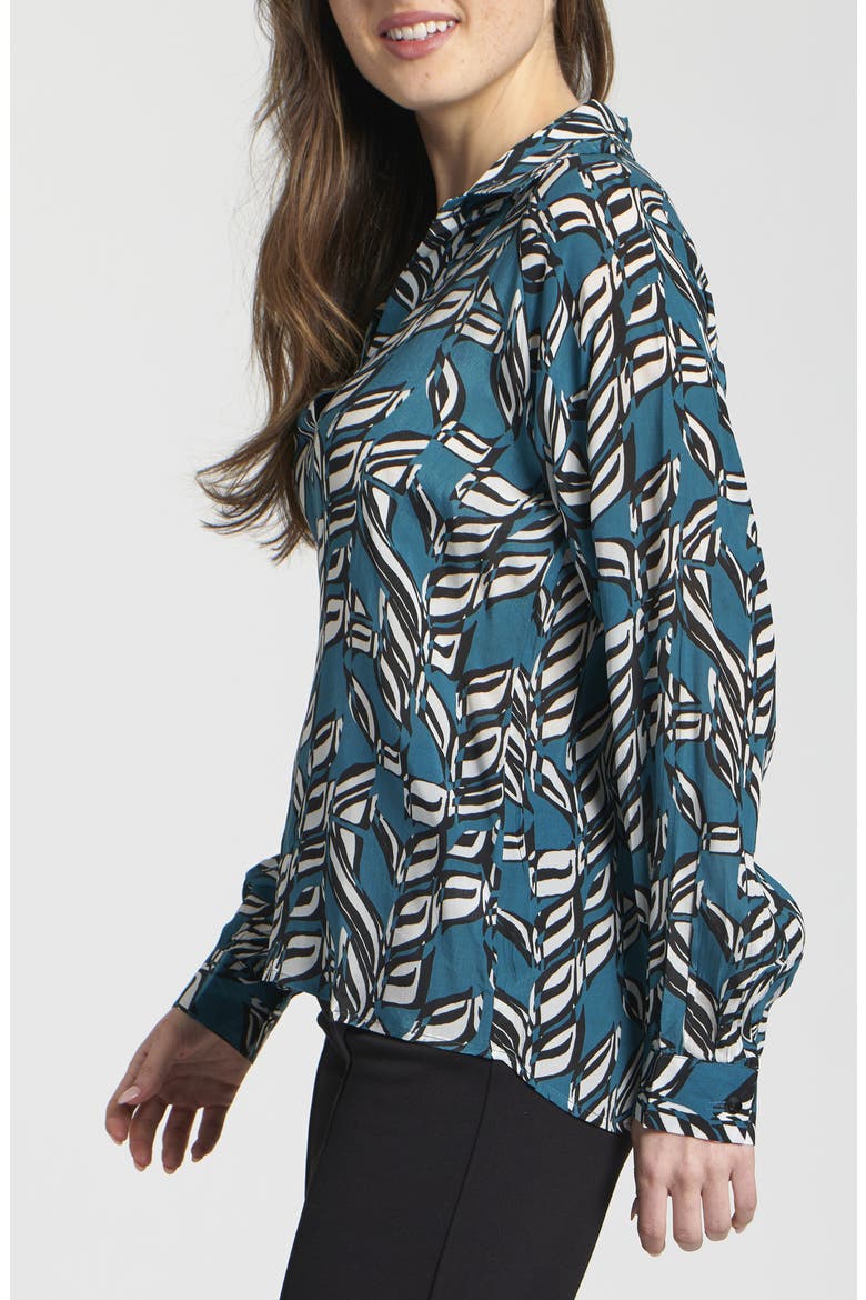 Long Sleeve Shirt, Alternate, color, TEAL