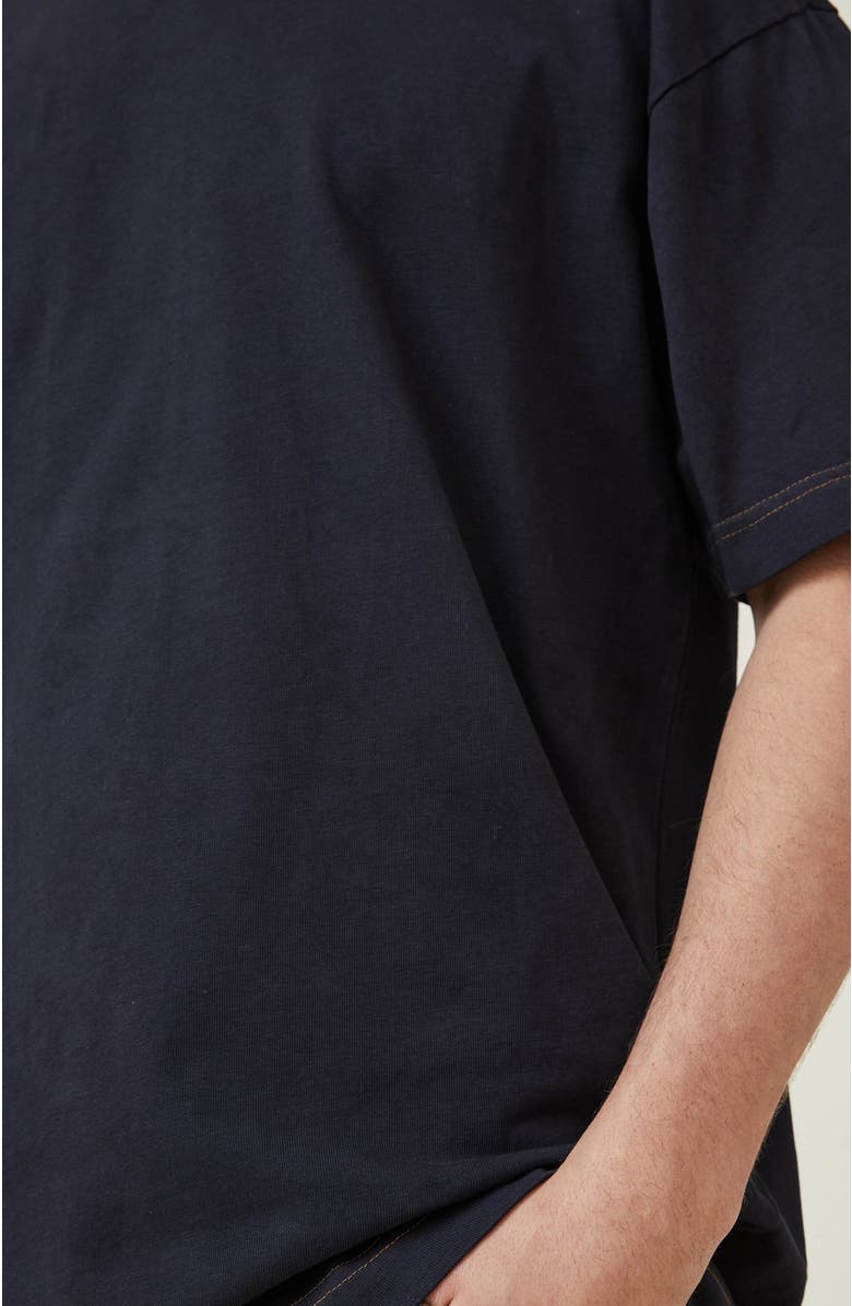 Cotton On Men's Box Fit T-Shirt, Alternate, color, Black