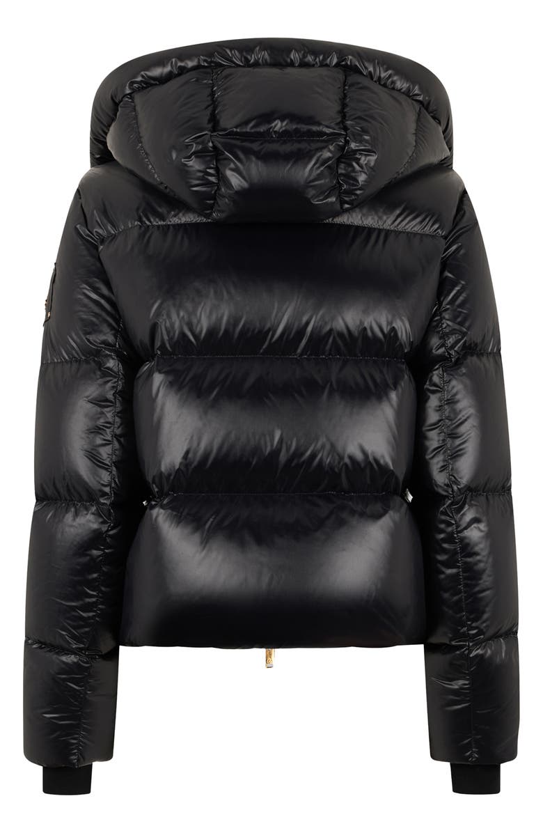 Moose Knuckles Moonstone Water Repellent 800 Fill Power Down Jacket with Removable Hood, Alternate, color, Black