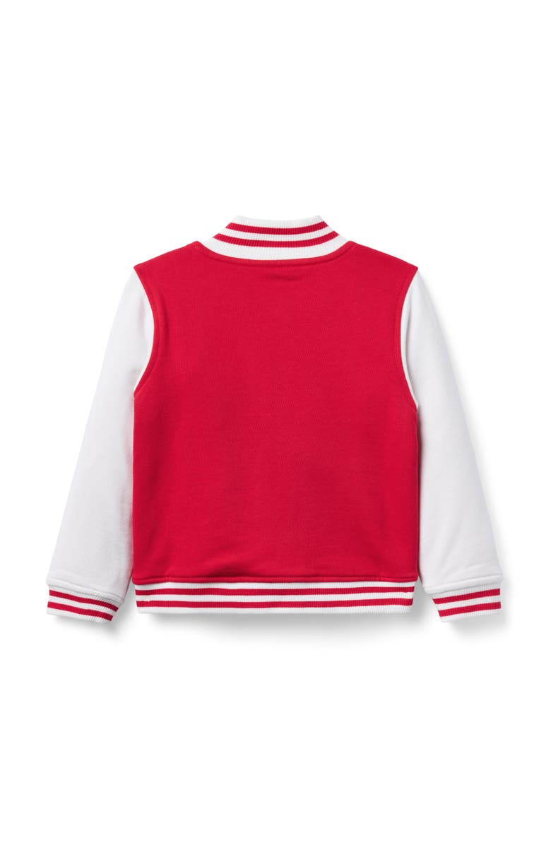 Janie and Jack The Varsity Bomber Jacket, Alternate, color,