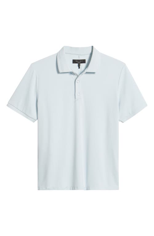 Rag & Bone Tech Pique Short Sleeve Polo Shirt