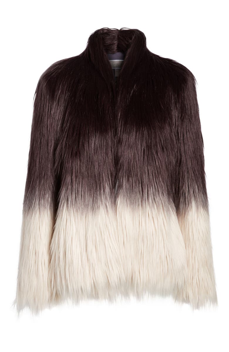 Chelsea28 Faux Fur Jacket, Alternate, color, 