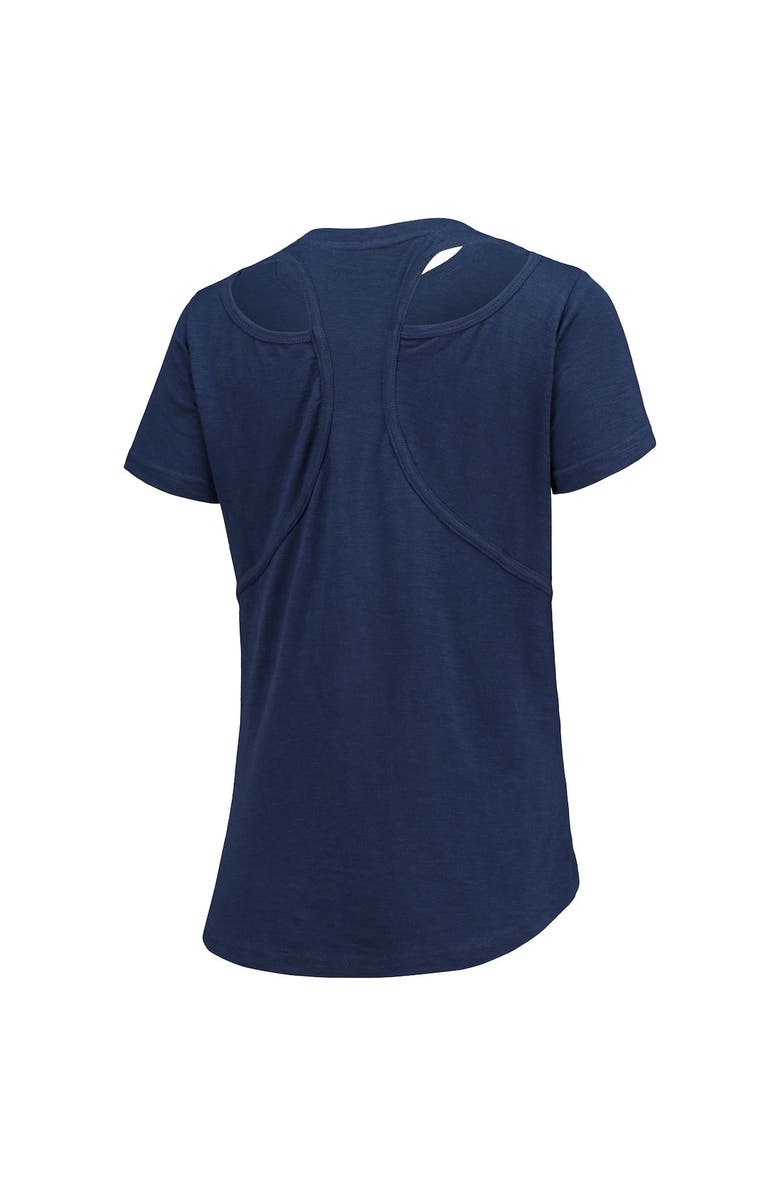 BOXERCRAFT Women's Navy Toledo Mud Hens Cut It Out T-Shirt, Alternate, color, Navy