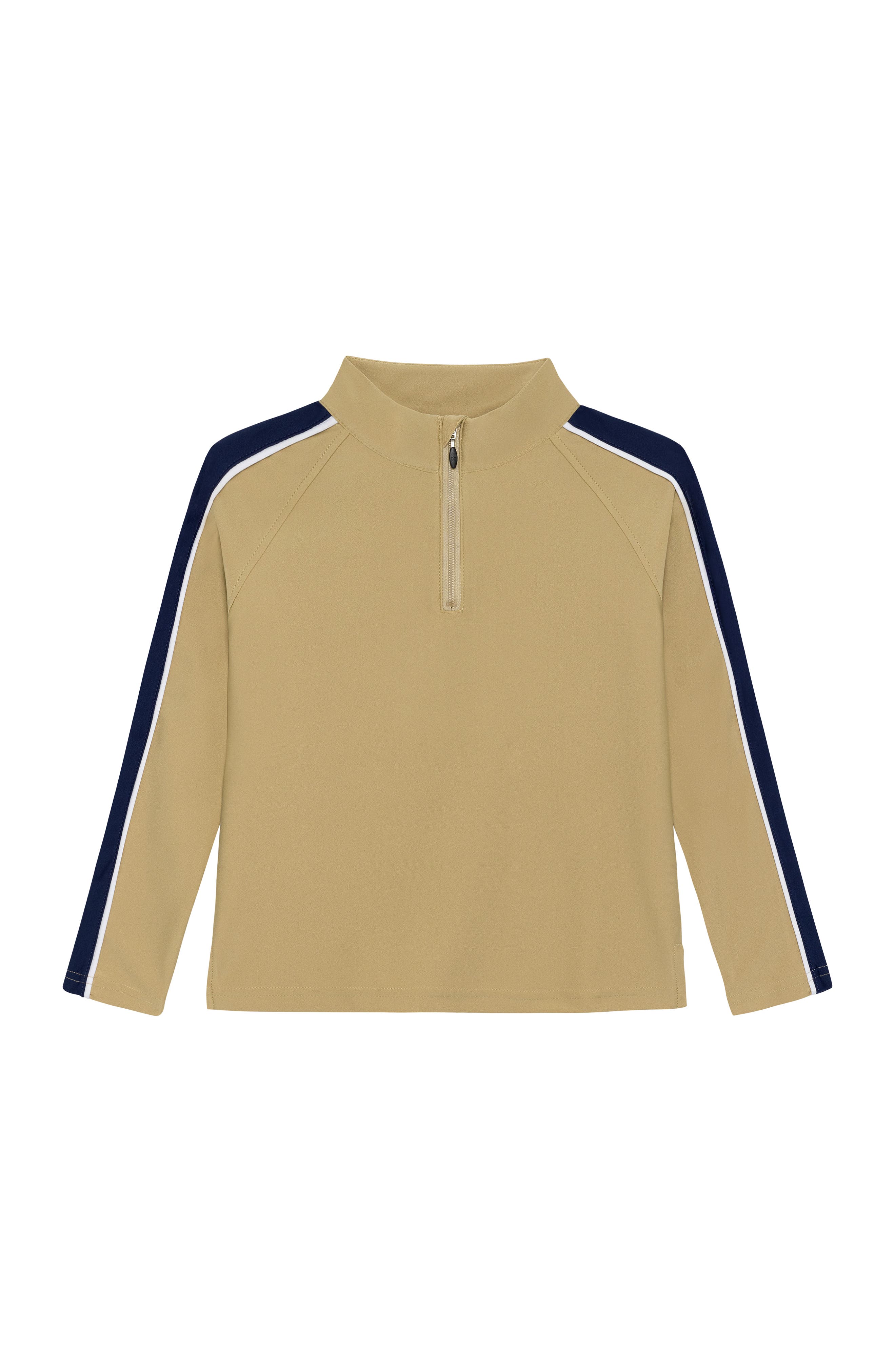 Khaki Navy Stripe
