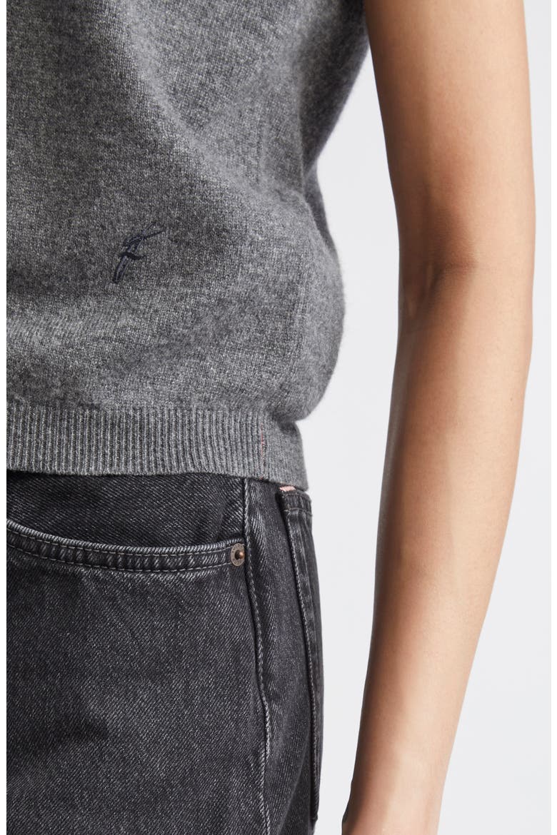 Cashmere Blend Sweater Vest, Alternate, color, GRIGIO MELANGE