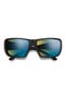selected Black / Yellow Blue Mirror