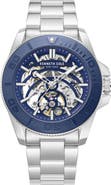 Kenneth Cole New York Skeleton Automatic Bracelet Watch, 43mm