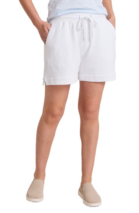 Marina Del Mar Tie Waist Cotton Shorts